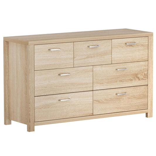 Artiss 7 Chest of Drawers - Pine