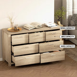 Artiss 7 Chest of Drawers - Pine