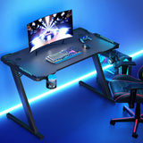 Artiss Gaming Desk Computer Desks LED Light 120cm