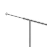 Clothes Rack Airer Double Rail Coat Stand Adjustable Hanger