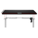 Artiss Standing Desk Motorised Sit Stand Desks Black 120cm