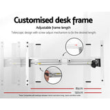 Artiss Standing Desk Motorised Sit Stand Desks White 120cm