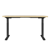Artiss Standing Desk Motorised Dual Motor White Oak 140cm