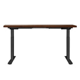 Artiss Standing Desk Motorised Dual Motor Rustic Brwon 140cm