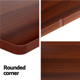 Artiss Standing Desk Motorised Dual Motor 140cm Walnut