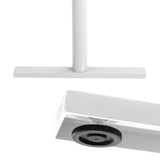 Artiss Standing Desk Motorised Electric Dual Motor Splice White Pine 120cm