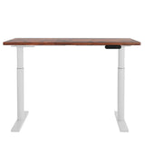Artiss Standing Desk Motorised Electric Dual Motor 120cm Rustic Brown