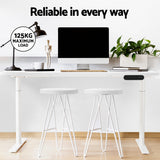 Artiss Standing Desk Motorised Electric Dual Motor 140cm White