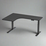 Artiss Standing Desks L-Shape Motorised 160cm Black
