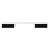 Artiss Standing Desk Desktop Storage Rack Shelf Removable Bookshelf Drawer 120cm