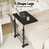 Artiss Laptop Desk Table Adjustable 60cm Black