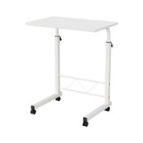 Artiss Laptop Desk Table Adjustable 60cm White