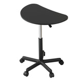 Artiss Laptop Desk Portable Height Adjustable Table Caster Wheels 60cm Black
