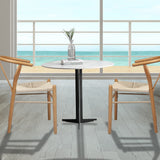 Jett Set of 2 Dining Chairs Rattan Seat Side Kitchen Wood Furniture - Oak