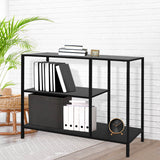 3-Tier Console Table Office Furniture - Black