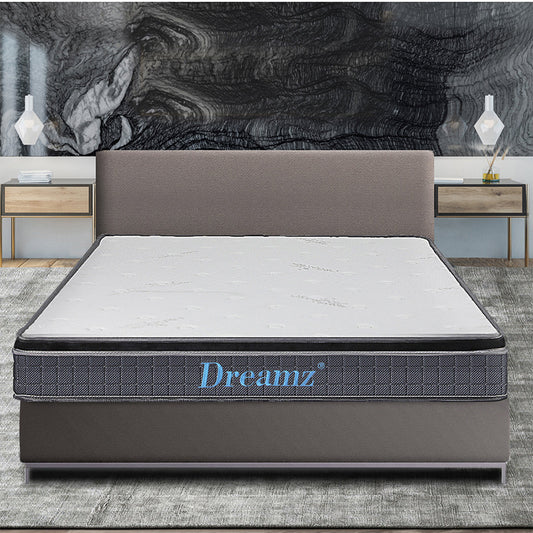 Dara 18cm Mattress Spring Premium Top Foam Medium Firm - Double