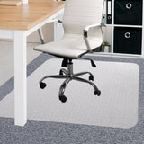 Esther 120x90 Home Office Chair Mat Room Computer Work Floor Protectors - Clear