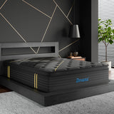 Nicola 35cm Spring Mattress Bamboo Euro Top Pocket HD Egg Foam - Single