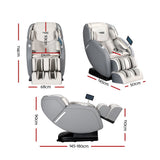Amun 4D Massage Chair Electric Recliner Home Massager - Grey