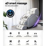 Amun 4D Massage Chair Electric Recliner Home Massager - Grey