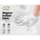 Siena 21cm Thick Euro Top Spring Mattress - Queen
