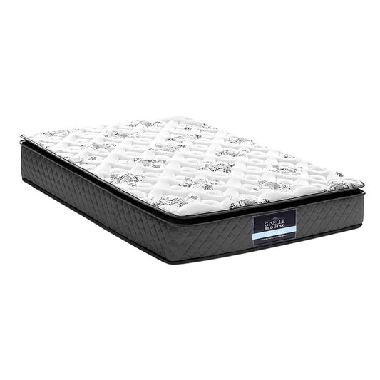 Zaire 24cm Thick Pillow Top Spring Mattress - King Single