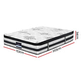 Larimar Bed & Mattress Package with 34cm Mattress - Beige Queen