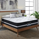 Eleya 34cm Thick Euro Top Cool Gel Pocket Spring Mattress - Double