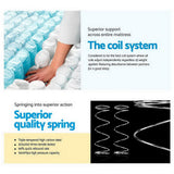 Eleya 34cm Thick Euro Top Cool Gel Pocket Spring Mattress - Queen