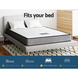 Clement 13cm Tight Top Bonnell Spring Mattress Medium Firm - Double