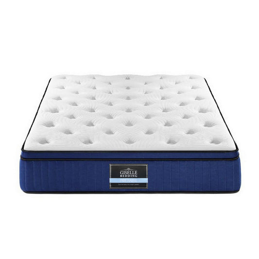 Pumice 30cm Bed & Mattress Package - Charcoal Queen