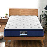 Magnese 34cm Bed & Mattress Package - Charcoal Queen