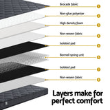 Corwin 16cm Tight Top Bonnell Spring Mattress - Queen