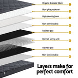 Corwin 16cm Tight Top Bonnell Spring Mattress - Single