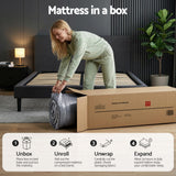 Amara 34cm Mattress Hybrid Pocket Spring Bed Mattress - Queen