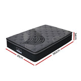 Sapphire Bed & Mattress Package with 34cm Mattress - White Single
