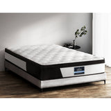 Nyla 30cm Euro Top Mattress Pocket Spring Medium Firm - Queen
