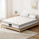 Mireya 22cm Thick Euro Top Pocket Spring Mattress - Double