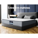 Kiara 23cm Extra Firm Pocket Spring Foam Mattress Super Firm - King Single