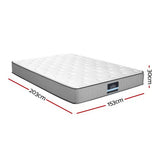 Kiara 23cm Extra Firm Pocket Spring Foam Mattress Super Firm - Queen