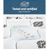 Jean 35cm Thick Galaxy Euro Top Cool Gel Pocket Spring Mattress - Queen