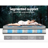 Homer 34cm Mattress Pocket Mini Spring 9-Zone - King