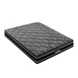 Ruby Bed & Mattress Package with 22cm Mattress - Grey Double