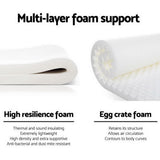Messina 30cm Thick Euro Top Pocket Spring Mattress - Queen