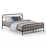 Jupiter Bed & Mattress Package - Black Queen