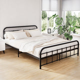 Jupiter Bed & Mattress Package - Black Queen