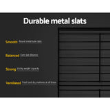 Luanda Metal Bed Frame Platform Foundation Base - King Single