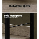 Artiss Bookshelf 4 Tiers - Noe Black And Oak