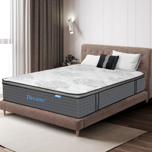 Ysabel 35cm Spring Mattress Bed Pocket Egg - Super King