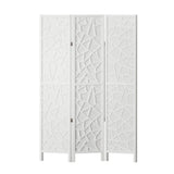 3 Panel Room Divider Screen 122x170cm - White